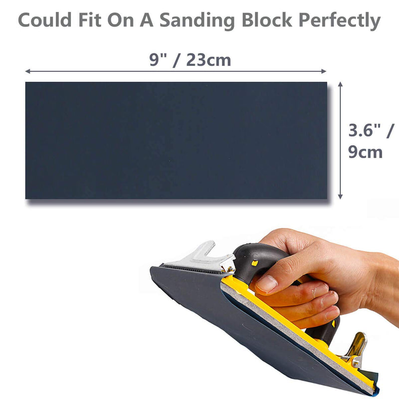 Wet Dry Sandpaper, Assorted 3000/2500/2000/1500/1200/1000 Grit for Automotive Wood Sanding, 54 Sheets 1000-3000 - NewNest Australia