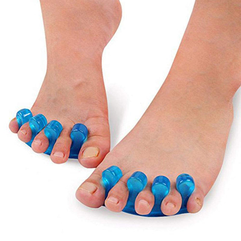 2x PEDIMEND Silicone Gel TOE Separator - Toe Stretcher / Straightener / Spacer - Prevent Toes Overlapping - Avoid Toe Squeezing - Ideal for Dancers & Yogis - UNISEX - Foot Care - NewNest Australia