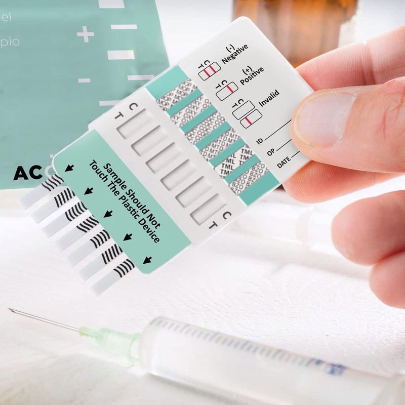 Tests Accudoctor Multi Drug Test 5 Drugs in Urine THC Cannabis Marijuana Cocaine MET MDMA Amphetamine Quick Test Urine Test Strip Multidrug Test Kit 2 Tests - NewNest Australia