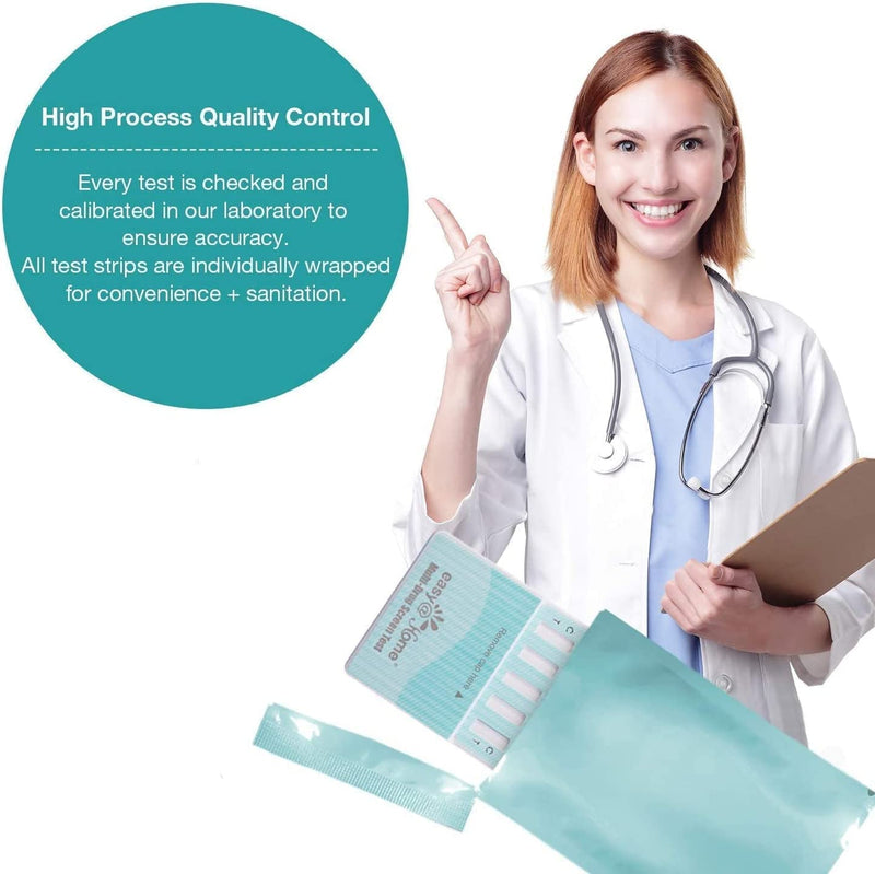 Easy@Home 5 X Multi Drug Test For 6 Drug Types - Tests Marijuana (Thc), Amphetamine (Amp), Benzodiazepine (Bzo), Cocaine (Coc), Opiates (Opi 2000), Methamphetamine (Met/Mamp), Quick Test In Urine - NewNest Australia