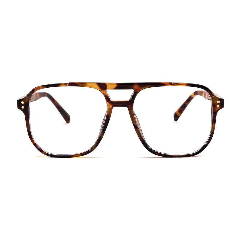 FEISEDY Retro 70s 80s Blue Light Filter Glasses Women Without Strength Men's Computer Glasses with Blue Light Blocking Glasses PC Gaming Glasses B2866 Leopard 54 millimeters - NewNest Australia