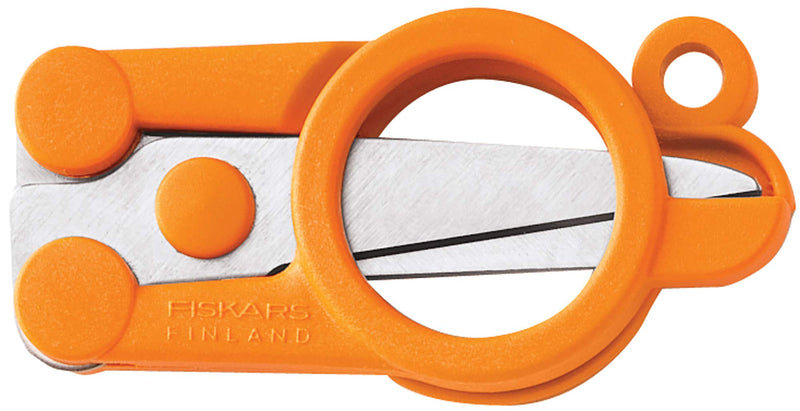 Fiskars 01-005434 Travel Folding Scissors, 4 Inch, Orange - NewNest Australia