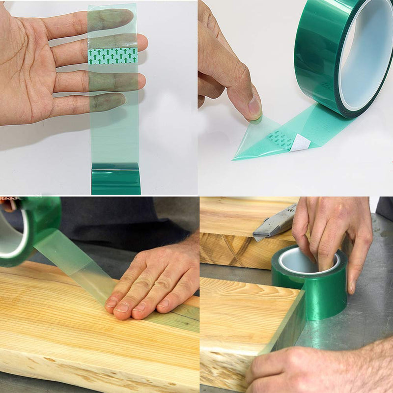 Resin Tape for Epoxy Resin Molding,Traceless Silicone Thermal Adhesive Tape for Making River Tables Hollow Frame Bezels Epoxy Resin Craft Pendant Green - NewNest Australia