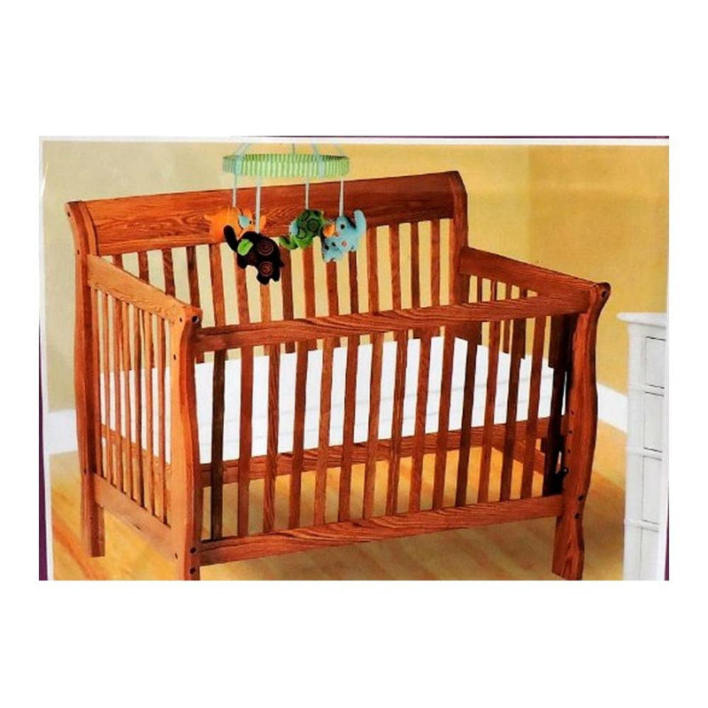 Deluxe Vinyl Zippered Crib Mattress Cover Full Encasement 28" x 52" Standard Size Waterproof - NewNest Australia