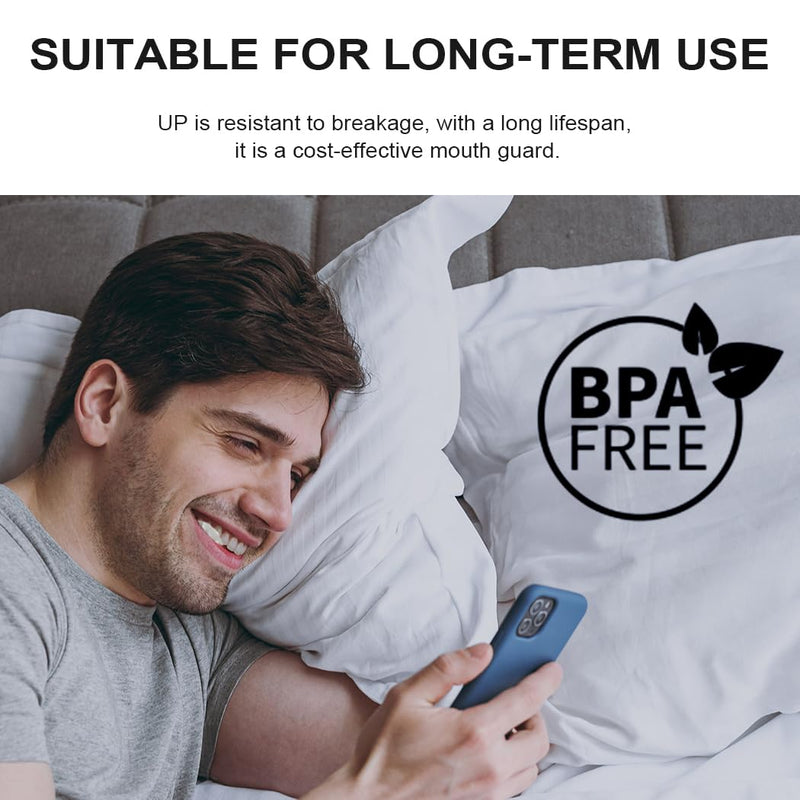 KOHEEL UP Lightweight Bite Splint, Adaptable Teeth Splint Grinding, Stops Bruxism No Impact on Sleep 2 Count - NewNest Australia