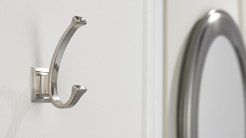 NewNest Australia - Richelieu Hardware RH1173021195 Transitional Metal Hook, Brushed Nickel Finish 