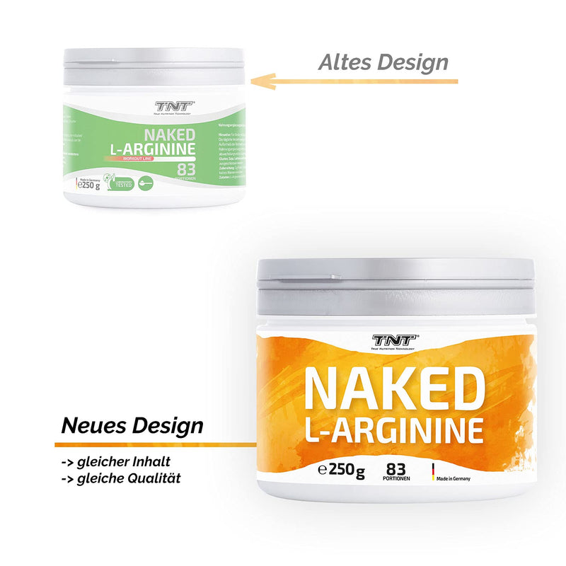 L Arginine Powder For Tnt Amino Acids For Muscle Building Pre-Workout | German Premium Quality | High Dose To Enhance Performance In Sports & Fitness Bodybuilding | Naked L-Arginine | 250 G Tin - NewNest Australia