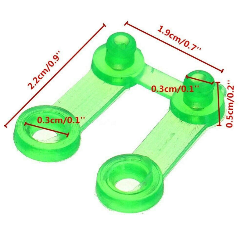 FASTROHY 10Pcs Plastic Yellow Snap Clip Punch Card for Brother Knitting Machine Tool - NewNest Australia