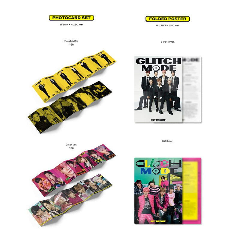 NCT Dream - Glitch Mode the 2nd Album Photobook version (A ver) A ver - NewNest Australia
