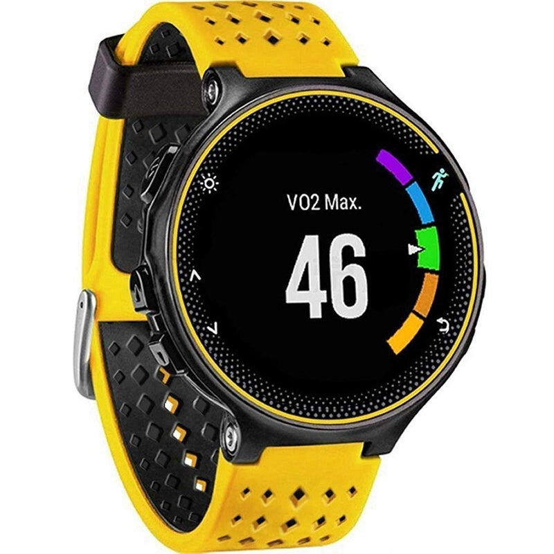 HWHMH Colorful Replacement Silicone Bands with Pin Removal Tools for Garmin Forerunner 220/230/235/620/630/735XT (No Tracker, Replacement Bands Only) Outside: Pink, Teal, Red, Yellow - NewNest Australia