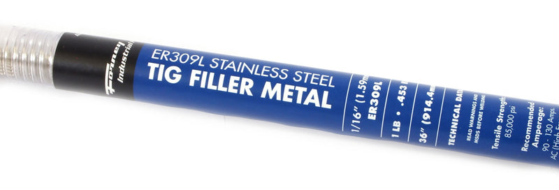 Forney 48520 Tig Filler Metal, ER309L Stainless Steel, 1/16-Inch-by-36-Inch, 1-Pound - NewNest Australia