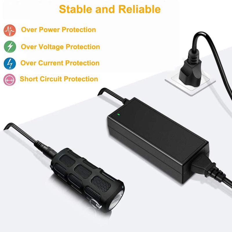 JOYLIT AC 100-240V to DC 12V 5A Switching Power Supply Adapter DC 2.1mm X 5.5mm Plug 12V 5A Power Supply for LED Strip Flexible Lights - NewNest Australia