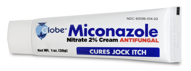 Globe Miconazole Nitrate 2% Anti fungal Cream | Cures Most Athletes Foot, Jock Itch, Ringworm | 1 OZ Tube (6 Pack) - NewNest Australia