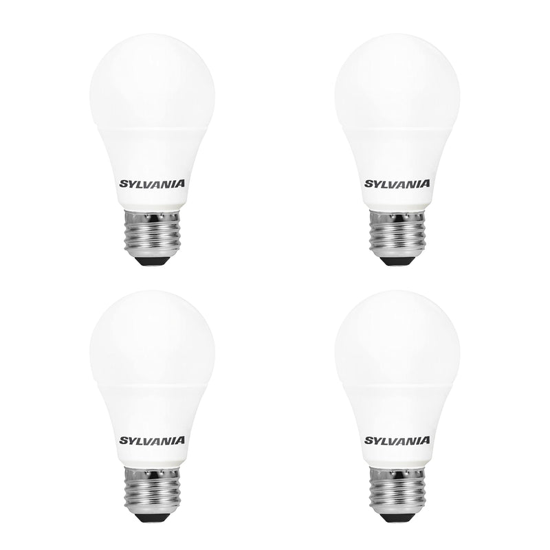 SYLVANIA LED A19 Light Bulb, 60W Equivalent Efficient 8.5W Medium Base, 2700K Soft White, 4 pack 4 Count (Pack of 1) - NewNest Australia