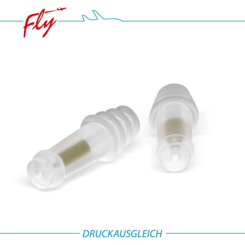 Sanohra Fly Earplugs For Children - Pain-Free Flying - Earplugs Make It Easier To Equalize Pressure On The Plane - 24 Db Snr Noise Insulation - Reusable - 1 Pair - For Children - NewNest Australia