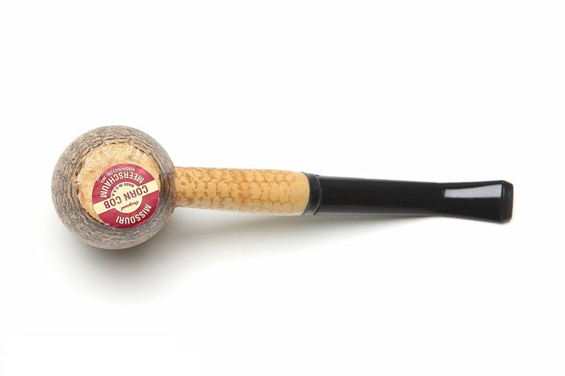 Missouri Meerschaum - Country Gentleman Corn Cob Tobacco Pipe - Bent Bit - NewNest Australia