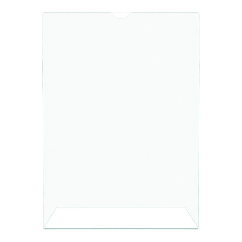 deflect-o Superior Image L-Frame Base Slanted Desktop Sign Holder, Plastic, 8.5 x 11 Inches (590101) - NewNest Australia
