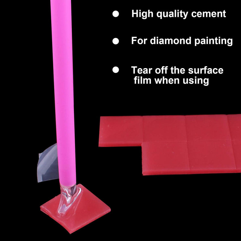 Painting Glue Clay DIY Diamond Embroidery Wax Tool Set (50) Red - NewNest Australia