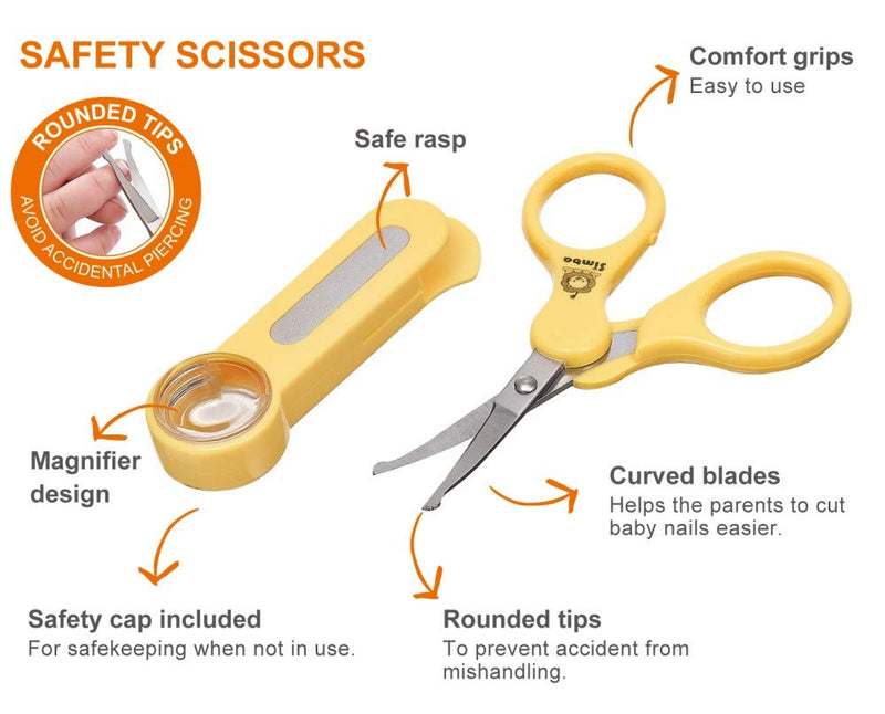 Simba Toddler Safety Scissor with Nail Filer and Magnifying Glass - NewNest Australia