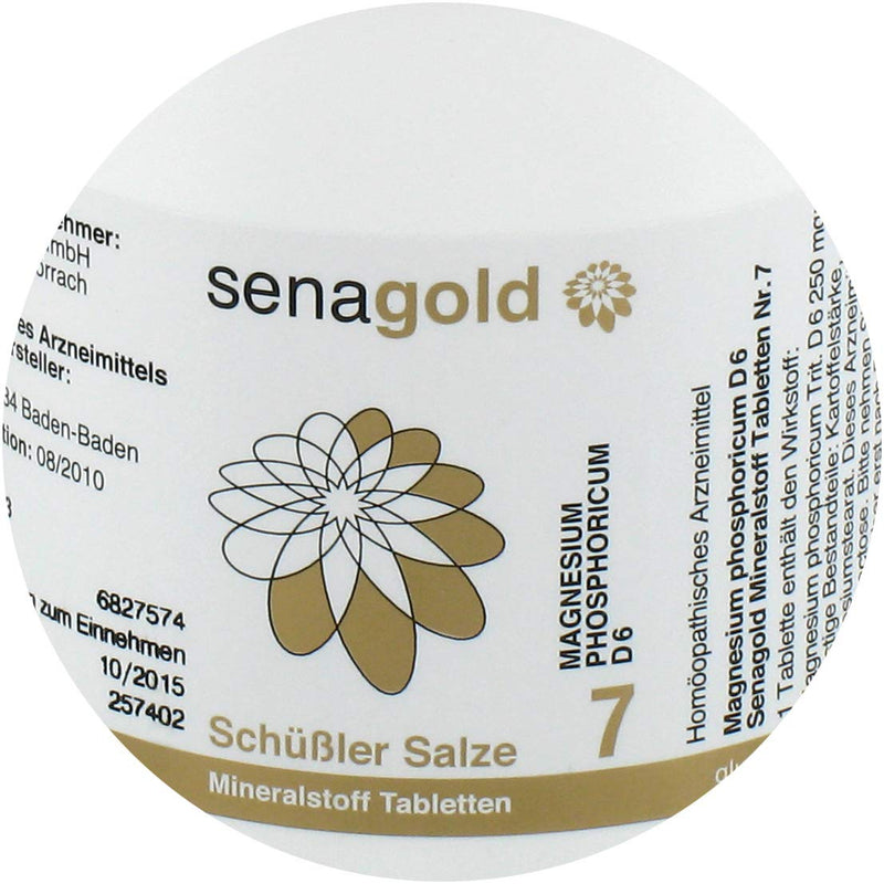 Schuessler salts No. 7 | Magnesium phosphoricum D6 | tablets | gluten-free (1000 pieces) 1000 pieces (pack of 1) - NewNest Australia