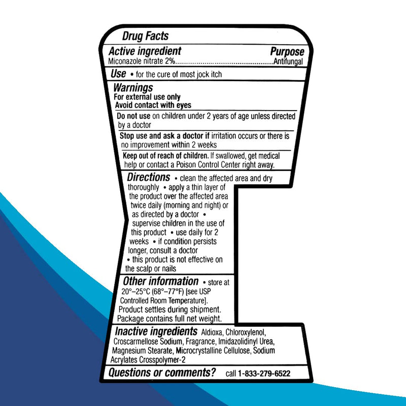 Zeasorb Super Absorbent Antifungal Treatment Powder for Jock Itch, 2.5 Ounce - NewNest Australia