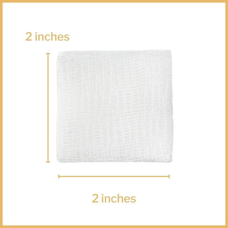 McKesson Non-Woven Sponges, Non-Sterile, 12-Ply, USP Type VII, 100% Cotton, 2 in x 2 in, 200 Per Pack, 1 Pack 2 X 2 Inch ( 200 Count ) - NewNest Australia