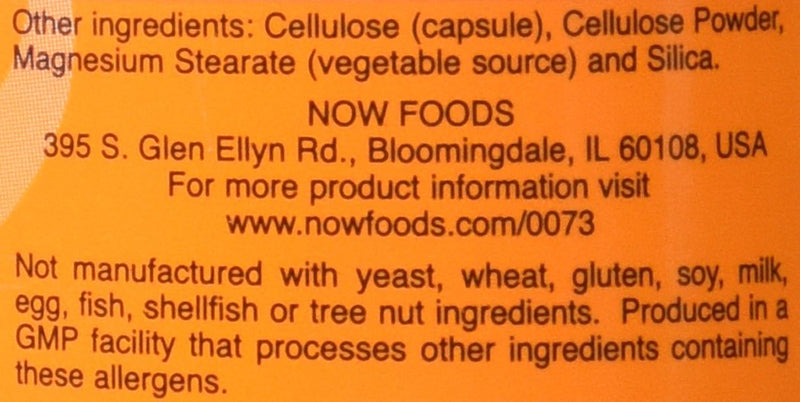 Now Foods L-Carnitine 500 mg 180 Capsules - NewNest Australia