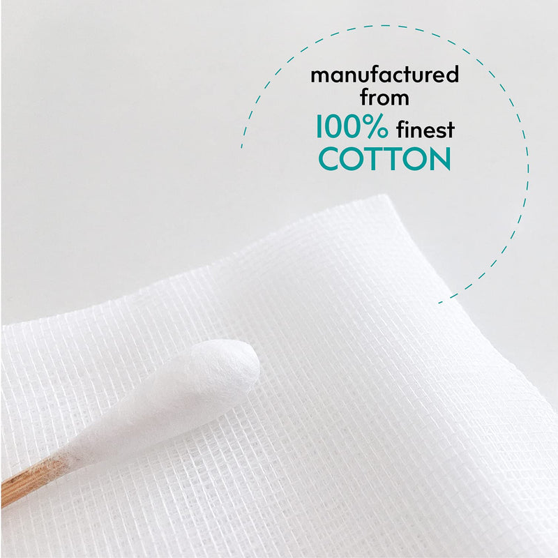 Medrull - Sterile Gauze Swabs, Pack of 100 (20 x 5 Pieces) 8-Ply, 10 cm x 10 cm, Absorbent Dressings, Bandage Material, Gauze Bandages, Wound Dressings 10x10 cm (100er Pack) - NewNest Australia