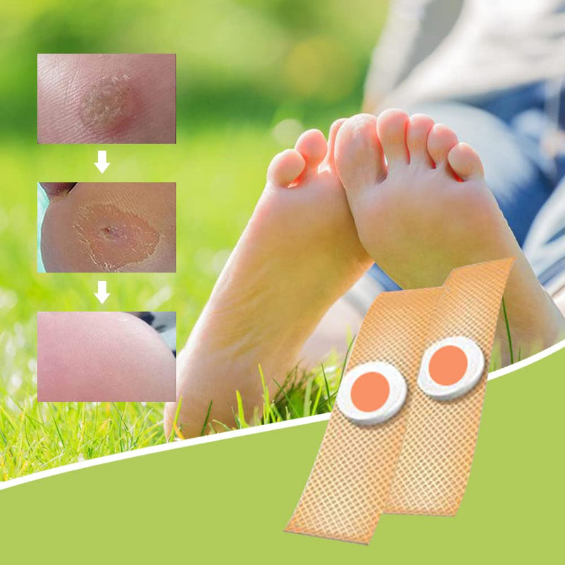 Wart Remover, Wart Remover Pads, 50pcsWart Treatment, Wart Remover for Hands, Feet, Feet Callus Remove, Verruca and Wart, Relief Pain Removal Warts Plaster, Soften Skin Cutting Sticker Toe Protector - NewNest Australia
