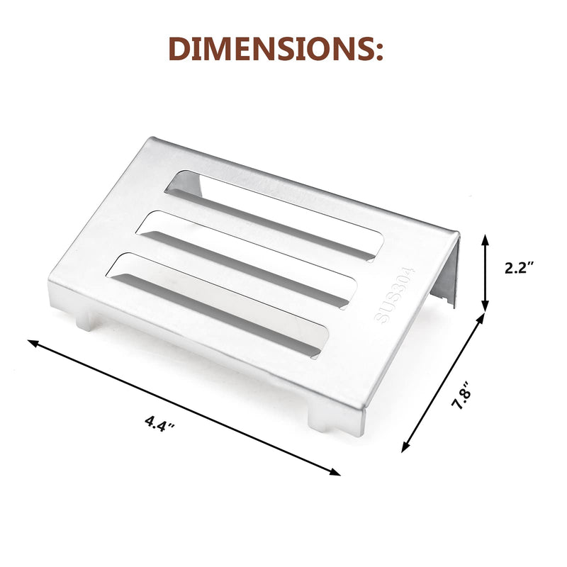 QuliMetal 67060 Heat Deflector for Spirit II 200 and 300 Series, Model Years 2017 and Newer, 304 Stainless Steel - NewNest Australia