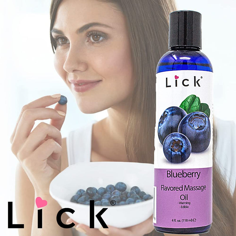 Blueberry Flavored Massage Oil for Massage Therapy - Relaxing Muscle Massage for Men and Women with Natural Vitamin e Oil with Aromatherapy Oils for Skin use - Essential moisturizing Body Oils 4 oz - NewNest Australia