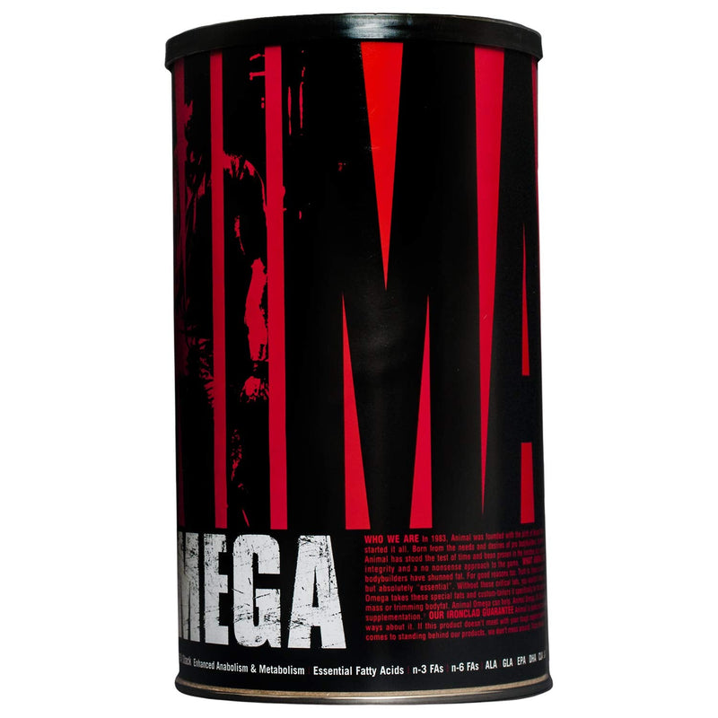 Animal Omega - Omega 3 6 Supplement - Fish Oil, Flaxseed Oil, Salmon Oil, Cod Liver, Herring, and more - 10 Sources of Omegas and EFAs - Full dose of EPA, DHA, CLA + Absorption Complex - 30 Day Pack - NewNest Australia