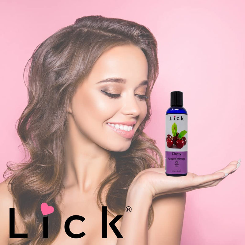 Cherry Flavored Massage Oil for Massage Therapy - Relaxing Muscle Massage for Men and Women with Natural Vitamin e Oil with Aromatherapy Oils for Skin use - Essential moisturizing Body Oils 4 oz - NewNest Australia