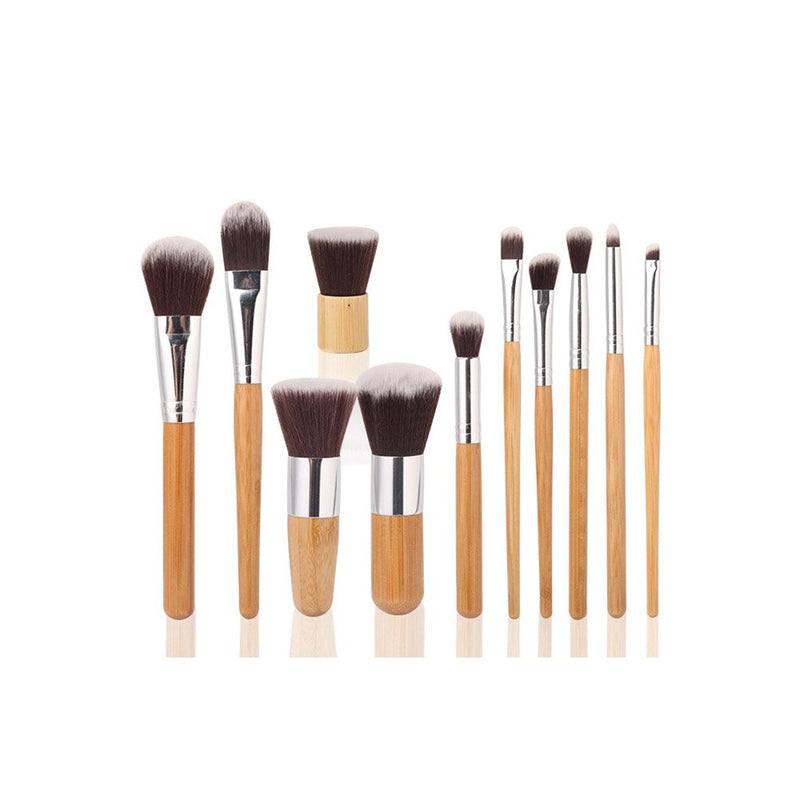 Tinksky 15 Colors Cosmetics Cream Contour-Contouring Foundation Concealer Palette Highlighting Makeup Kit with 11pcs Bamboo Brushes - NewNest Australia