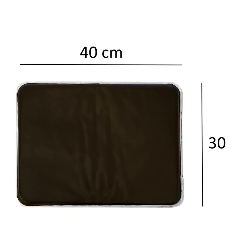 Moor cushion for microwave [40x30cm] Moor hot bottle heat cushion Fango Fango pack for home Moor pack for relaxation for back neck shoulders stomach (30x40cm) 30x40cm - NewNest Australia