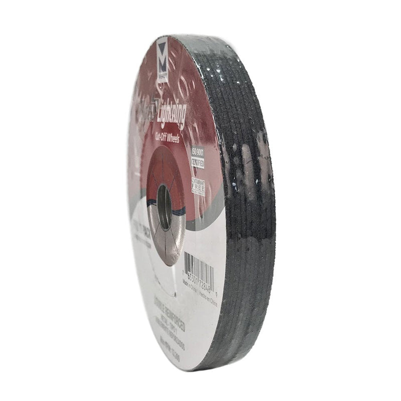 Mercer Industries 618010P Type 27 Cut-Off Wheel for Ferrous Metals, 4-1/2" x .045 x 7/8", 10-Pack - NewNest Australia