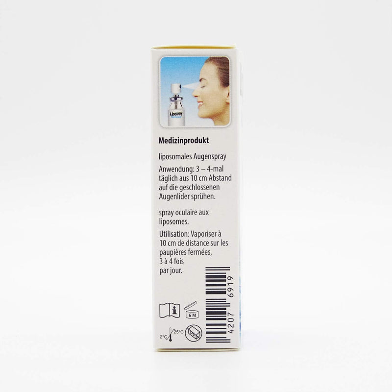 Liponit eye spray for dry eyes (10 ml) contact lens liquid - alternative to eye drops - NewNest Australia