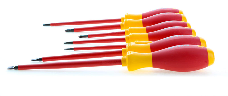 Wiha 32097 | 7 Piece Insulated SoftFinish Screwdriver Set - NewNest Australia