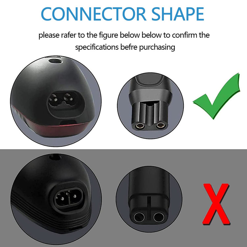 Shaver 15V 1.1M Charger Compatible Suitable for Philips Norelco HQ8505 9000 7000 5000 3000 Series QT4022 PT860 AT750 S5050 QC at PT RQ QG HQ Beard Trimmer Charger Power Supply Head Charging Cable - NewNest Australia