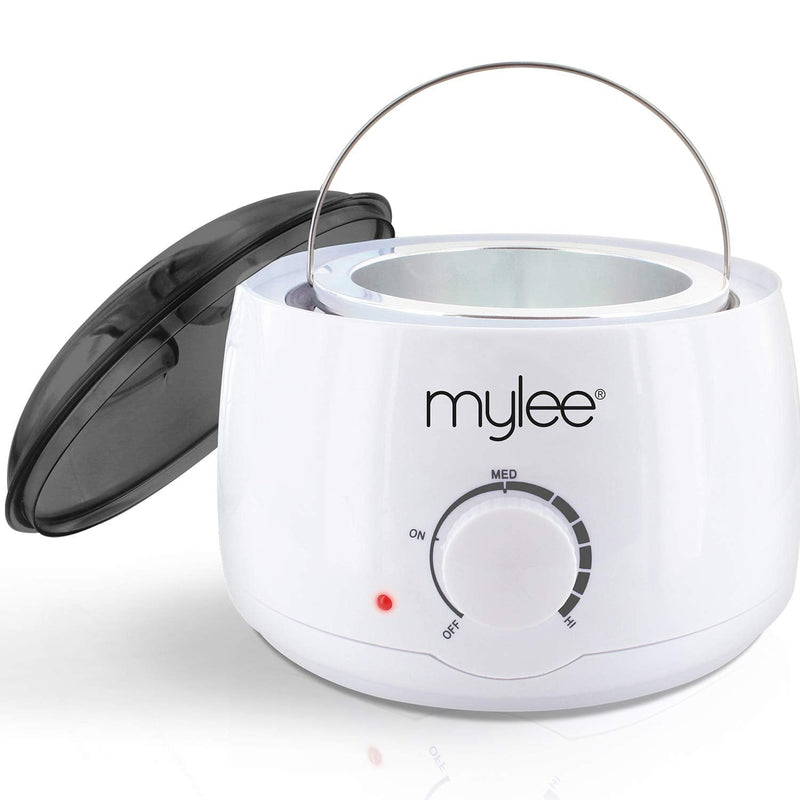 Mylee Professional Electric Wax Heater For All Wax Types, Wax Melter For Hair Removal, Hair Removal Heater With Adjustable Temperature And Built-In Thermal Safety Control, 500 Ml - NewNest Australia