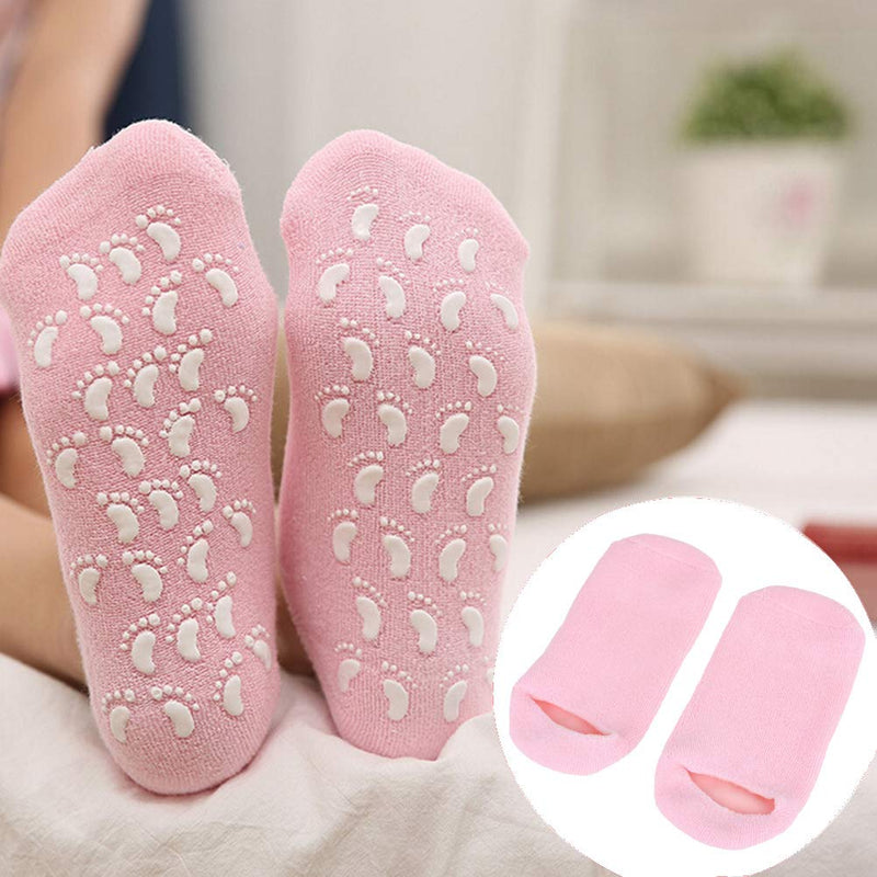 LERTREE 1 Pair Moisturizing Socks Spa Moisture Socks, With Touch Screen Moisturizing Gloves Smooth Hand Foot Skin Care - NewNest Australia