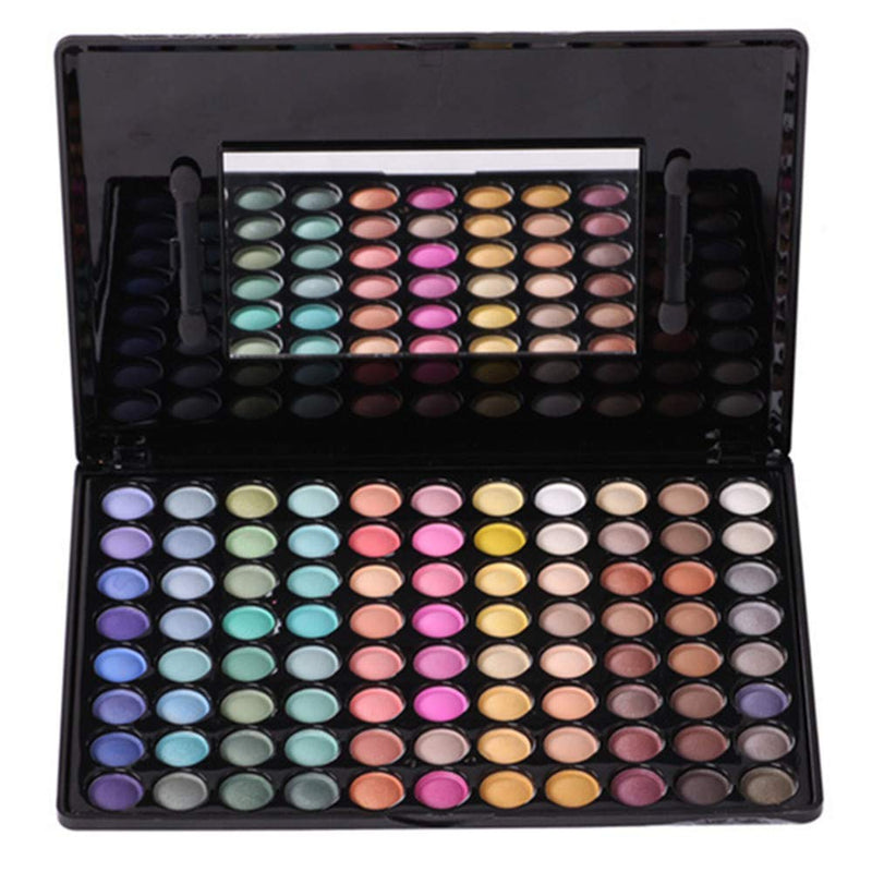 Ruwhere 88 Colours Tones Eyeshadow Eye Shadow Palette Pallet Makeup Make Up Professional Pigmented Shimmer Matte Artist Gift Box Set Kit, Summer Tones (88-3) 88-3 - NewNest Australia