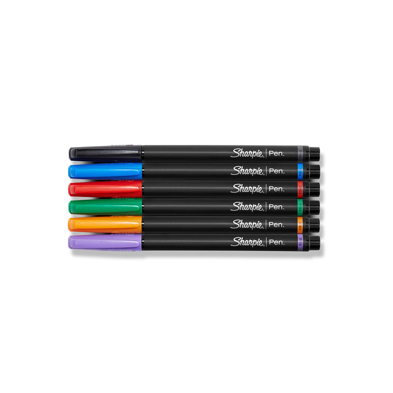 Sharpie Pen | Fine Point, Assorted Colors, Quick Drying Ink, 12 Count 12-Count - NewNest Australia