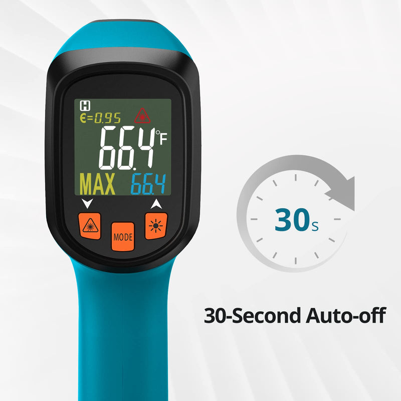 Infrared Thermometerôºànot For Humansôºâ-50¬∞C To 600¬∞C Tilswall Grill Ir Laser Digital Thermometer Kitchen Temperature Gauge With Lcd Display For Cooking/Barbecue/Freezer/Industry - NewNest Australia