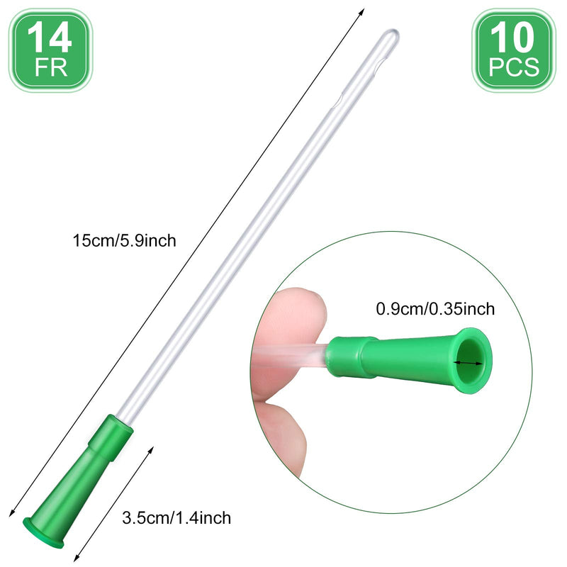 30 Pieces Enema Supplies Replacement Enema Tubings Enema Hose Non-Toxic Enema Kit with Flexible Rounded End for Smooth Insert Thickness 14 FR - NewNest Australia