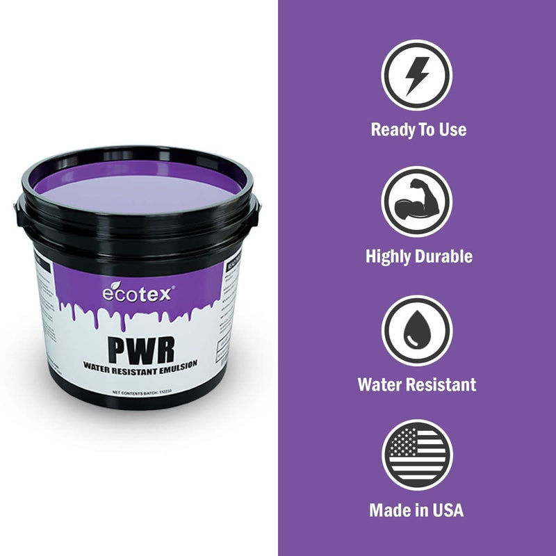 Ecotex PWR Pre-Sensitized Water Resistant Screen Printing Emulsion Pint - 16 oz. 16 Fl Oz (Pack of 1) - NewNest Australia
