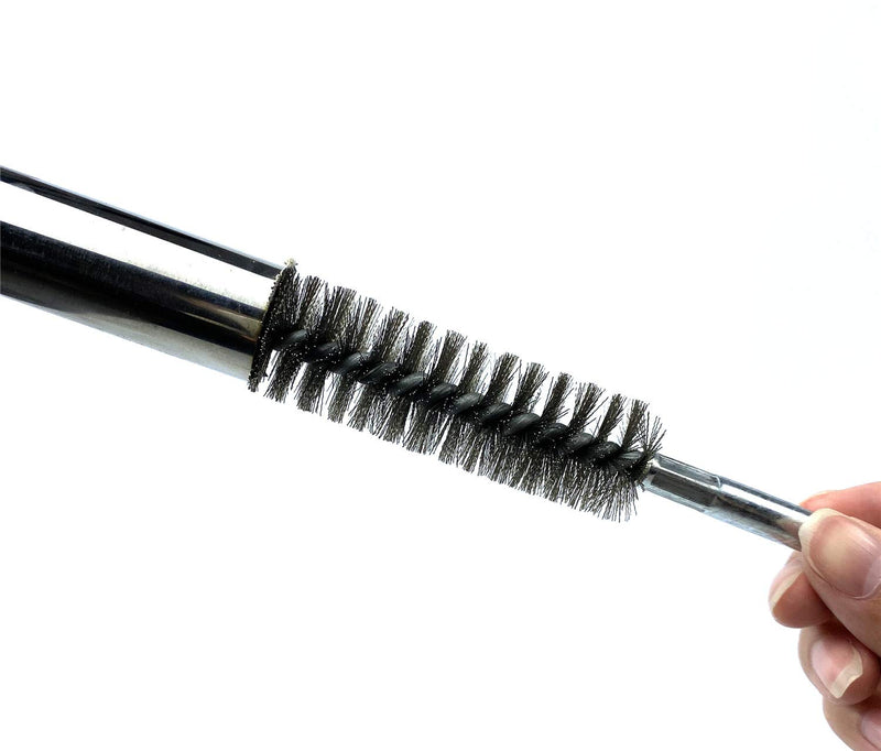 Ctsyuqoo 6pcs Pipe Cleaning Brush Set Stainless Steel Bristles, Stainless Steel Pipe Brush for Auto Parts,Bottles, Guns, Tubes, Etc. 4/5"(20mm) - NewNest Australia