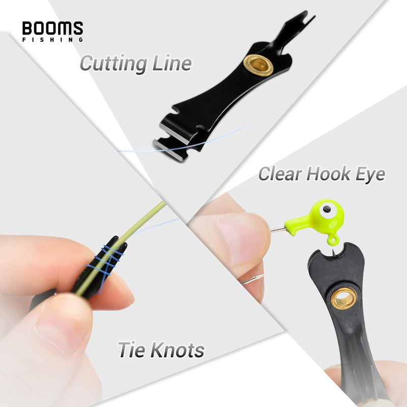 Booms Fishing FF2 Fly Fishing Accessories and Tools Kit, Fly Fishing Gear Combo: Fly Fishing Forceps, Fly Fishing Nipper, Line Leader Straightener, Zinger Retractor, Two-Sided Fly Box Assortment 4 in 1 Combo - NewNest Australia