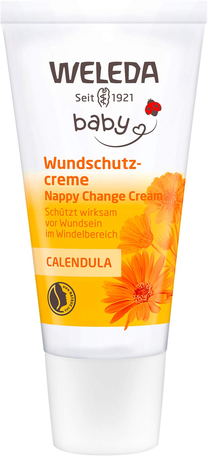 Weleda Baby Calendula Wound Protection Cream/Baby Cream, 30 Ml Natural Cosmetics Wound Ointment For The Protection Of Sensitive Baby Skin In The Nappy Area Helps With Redness, Irritated Skin And Soreness - NewNest Australia