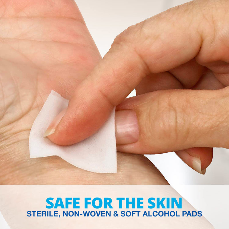MEDca Alcohol Prep Pads, Sterile, Medium, 2-Ply PACK OF 100 - NewNest Australia